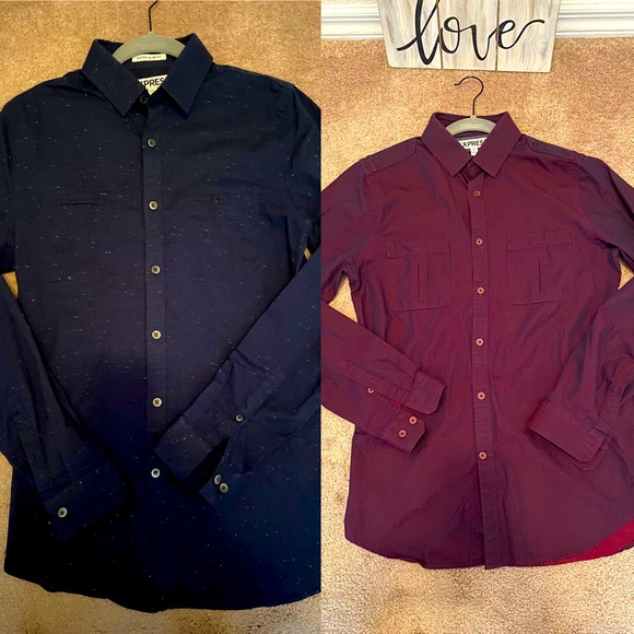 🎉Extra Slim Fit Dress Shirt🎉 - Picture 2 of 4